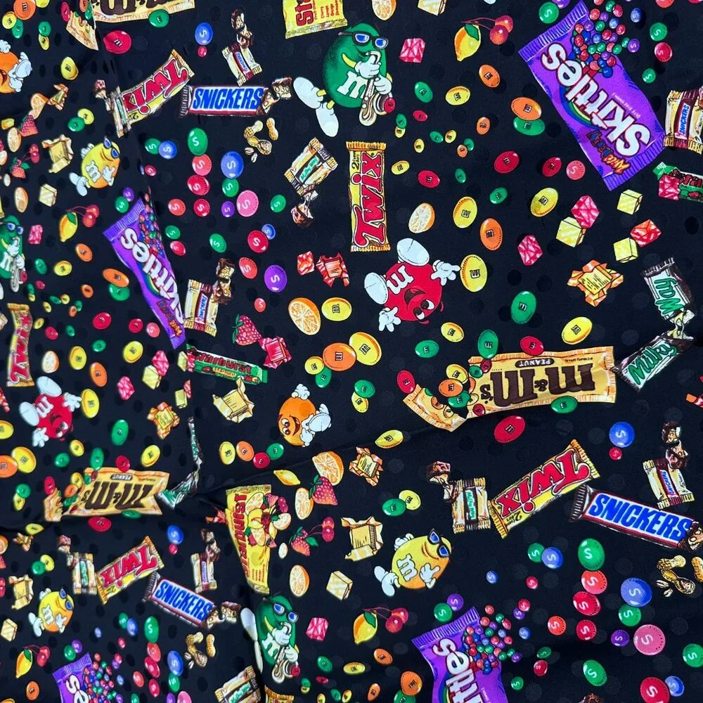 Vintage Planet Mars 100% Silk, 43